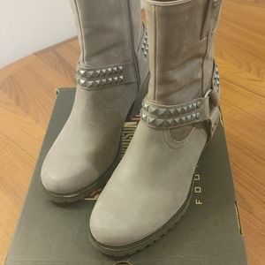 Harley-Davidson Women size 9.5 US Tamori Harness Boot - Grey 🏁